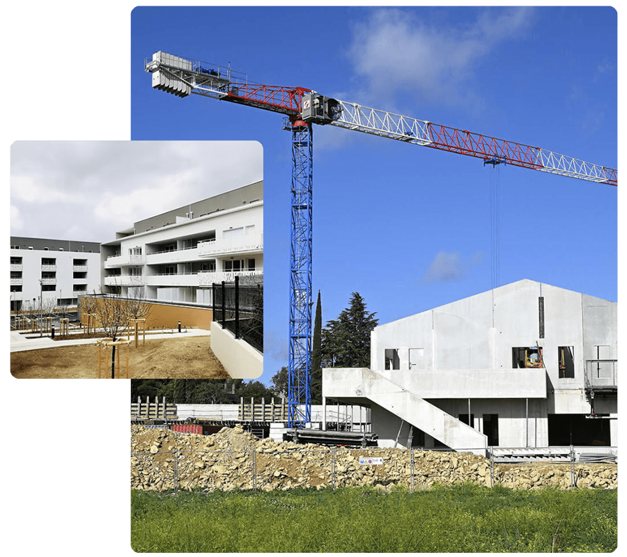 Chantiers réalisés par Sud Construction